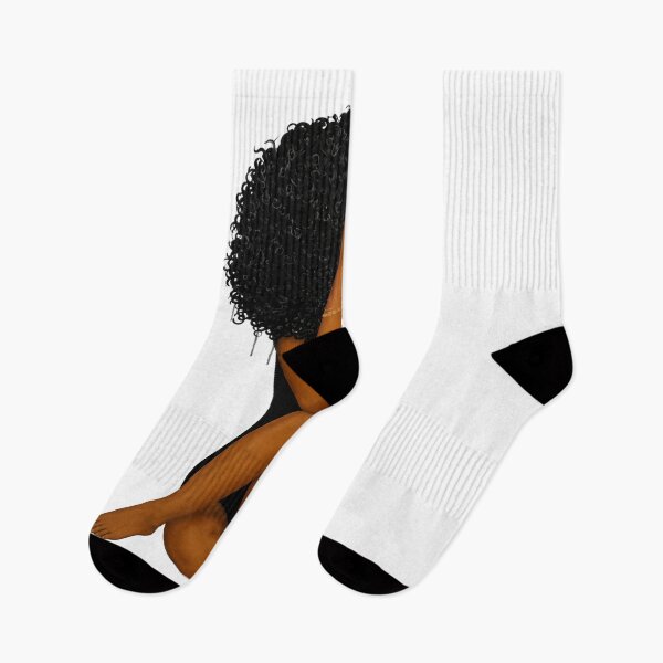 Item preview, Black Woman Afro Illustration  designed and sold by LC&LCPlatform.