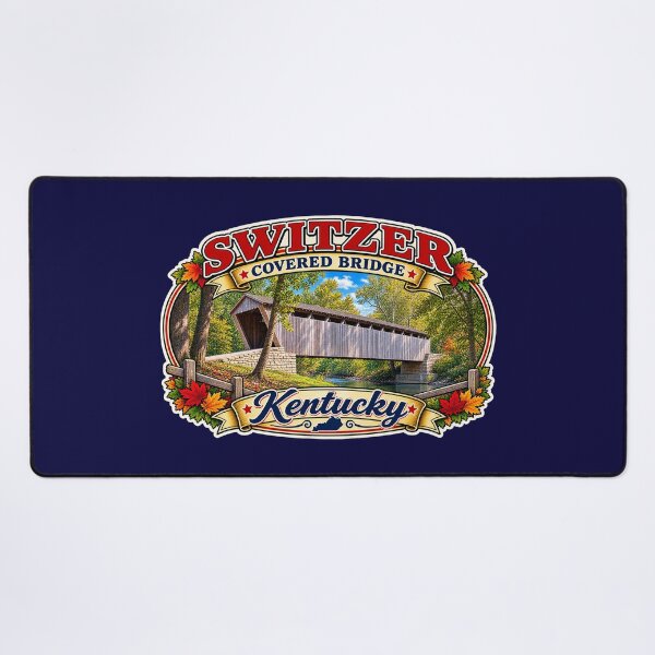 Item preview, Switzer Covered Bridge sticker designed and sold by gotucoveredart.