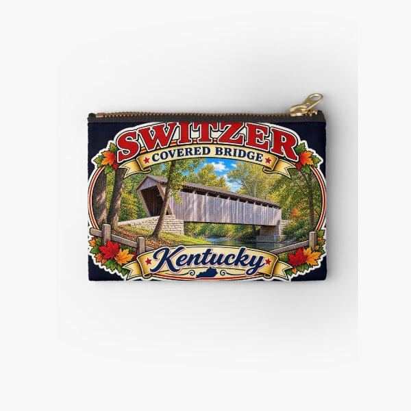 Item preview, Switzer Covered Bridge sticker designed and sold by gotucoveredart.