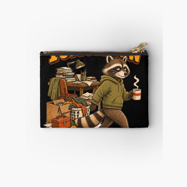 Item preview, This Seems Like a Tomorrow Problem – Funny Raccoon Procrastination Humor designed and sold by Ajdaprint.