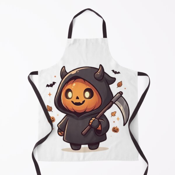 Item preview, Cute Pumpkin Reaper Halloween designed and sold by InkFool.