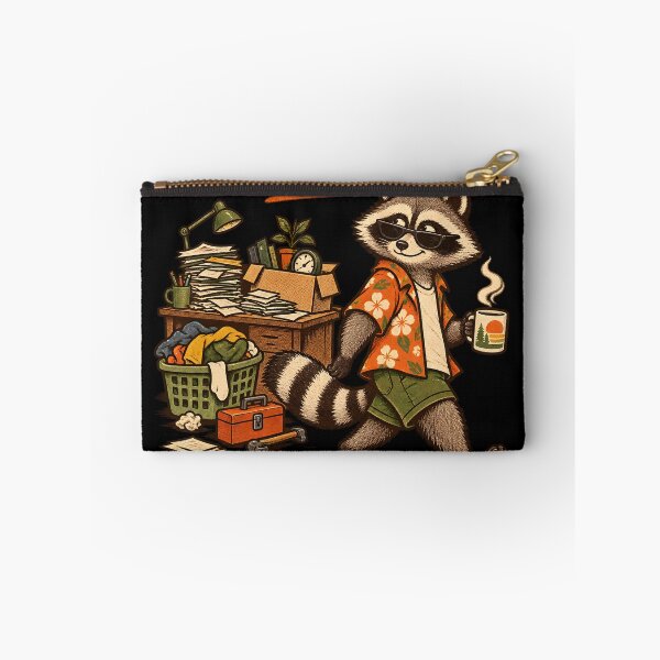 Item preview, This Seems Like a Tomorrow Problem – Funny Raccoon Procrastination Humor designed and sold by Ajdaprint.