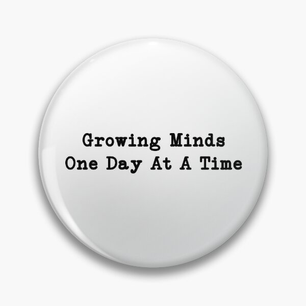 Item preview, Growing Minds One Day at a Time, Teacher designed and sold by CloudyPress.