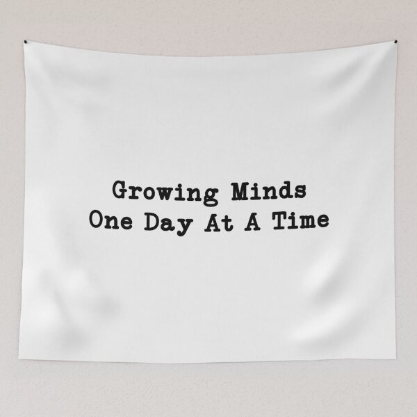 Item preview, Growing Minds One Day at a Time, Teacher designed and sold by CloudyPress.