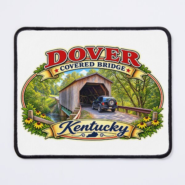 Item preview, Dover Covered Bridge sticker designed and sold by gotucoveredart.