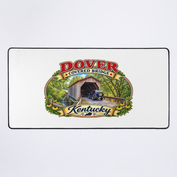 Item preview, Dover Covered Bridge sticker designed and sold by gotucoveredart.