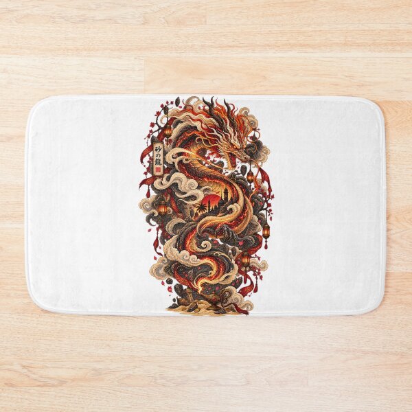 Item preview, The Dragon of Sand and Fire | Japanese Ukiyo-e Dragon Art designed and sold by Substance_life.
