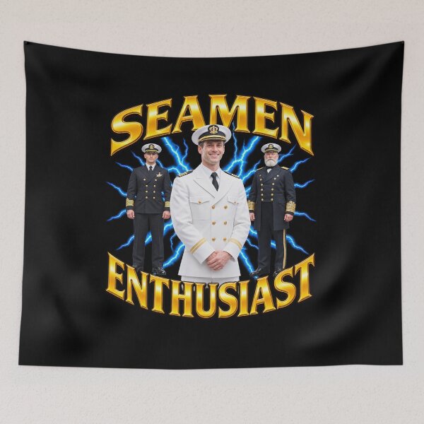 Item preview, seamen enthusiast designed and sold by itswallcraft.