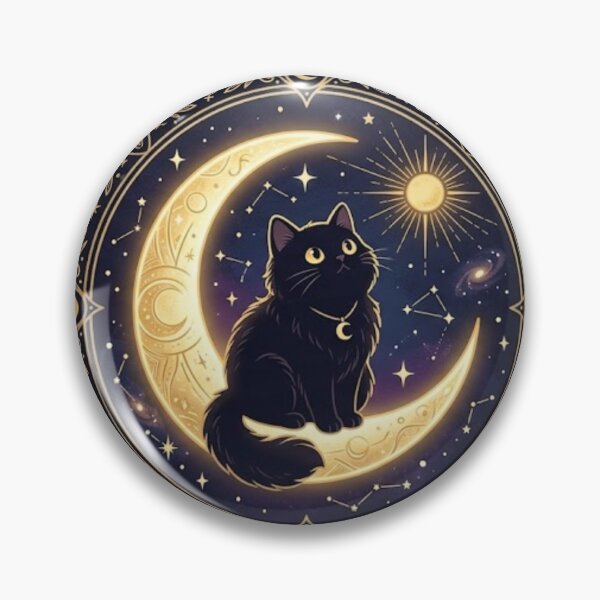 Item preview, Celestial Black Cat Tarot designed and sold by conamor-bymel.