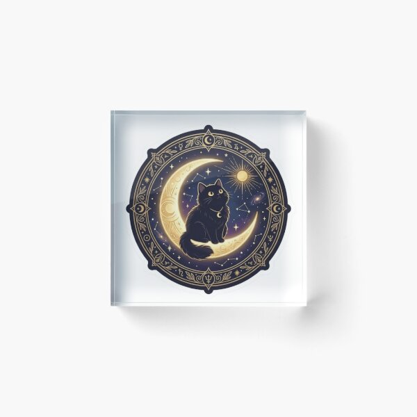 Item preview, Celestial Black Cat Tarot designed and sold by conamor-bymel.