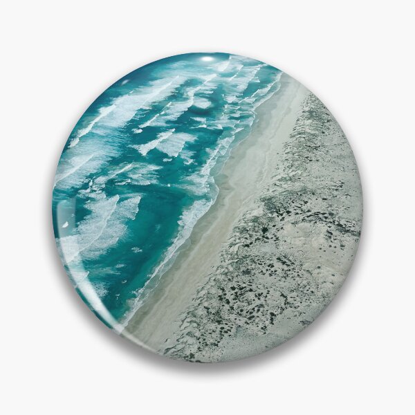 Item preview, Wing Over Turquoise Coast — Aerial Island Shoreline designed and sold by BushPilotLens.