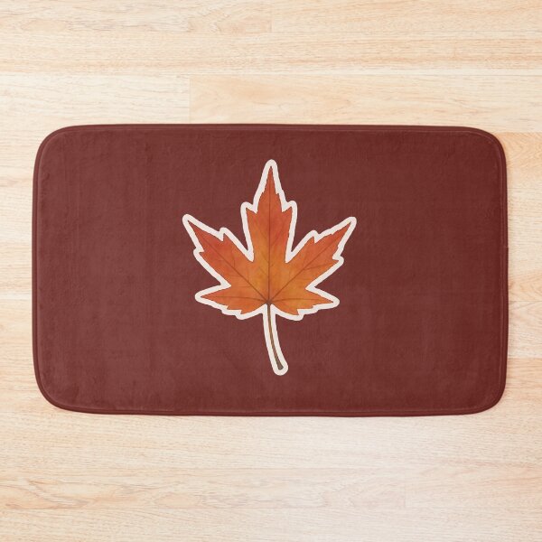 Item preview, Watercolor Botanical Leaves Nature Inspired Collection: Amur Maple designed and sold by PinUpPizzazz.