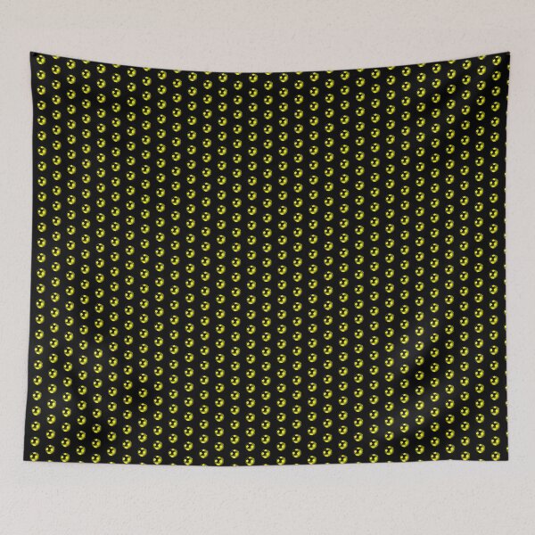 Item preview, Vintage Yellow Soccer Football Art designed and sold by pattern-archive.