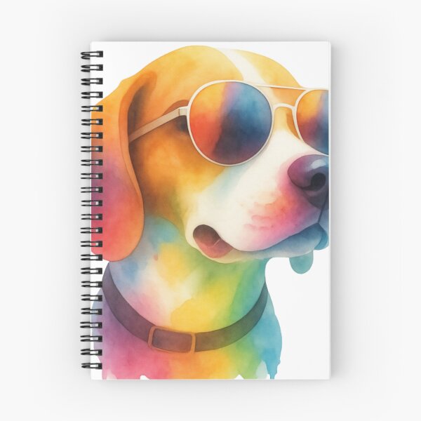 Item preview, Rainbow Dog Cool Sunglasses designed and sold by YS-ink.