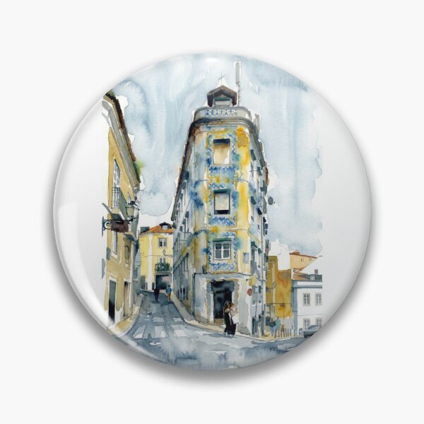 Item preview, Lisbon Wedge Building, Steep Street designed and sold by caracatita75.