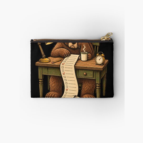 Item preview, Low Energy High Expectations – Funny Tired Bear Work Humor designed and sold by Ajdaprint.