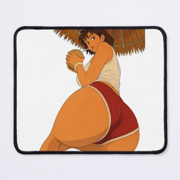 Item preview, Tropical Beach Pin-Up – Retro Cartoon Girl designed and sold by Hollow Moon Studios..