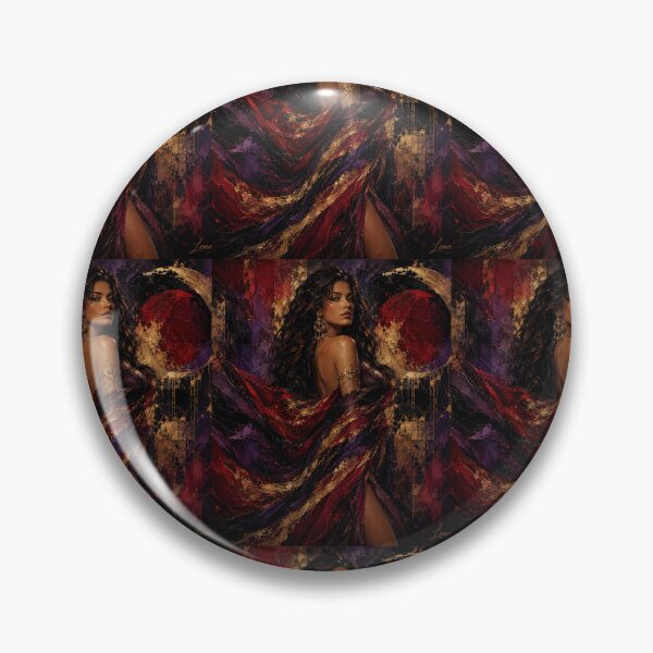 Item preview, Crimson Muse in Abstract Gold designed and sold by SHOCAMPOS DESIGNS .