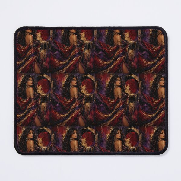 Item preview, Crimson Muse in Abstract Gold designed and sold by SHOCAMPOS DESIGNS .