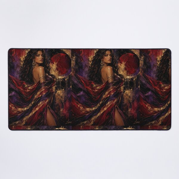 Item preview, Crimson Muse in Abstract Gold designed and sold by SHOCAMPOS DESIGNS .