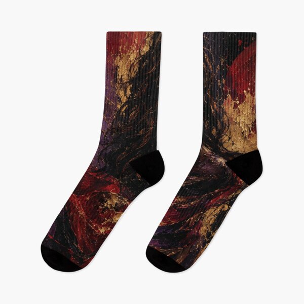 Item preview, Crimson Muse in Abstract Gold designed and sold by SHOCAMPOS DESIGNS .