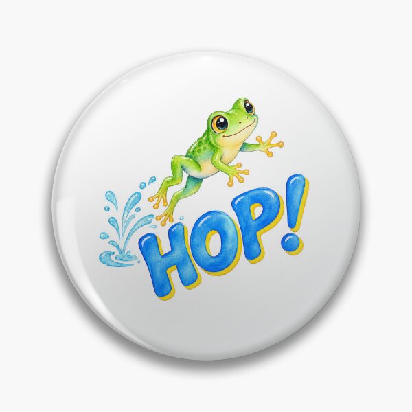 Item preview, HOP! Happy Jumping Baby Frog designed and sold by Penbrook Farms.