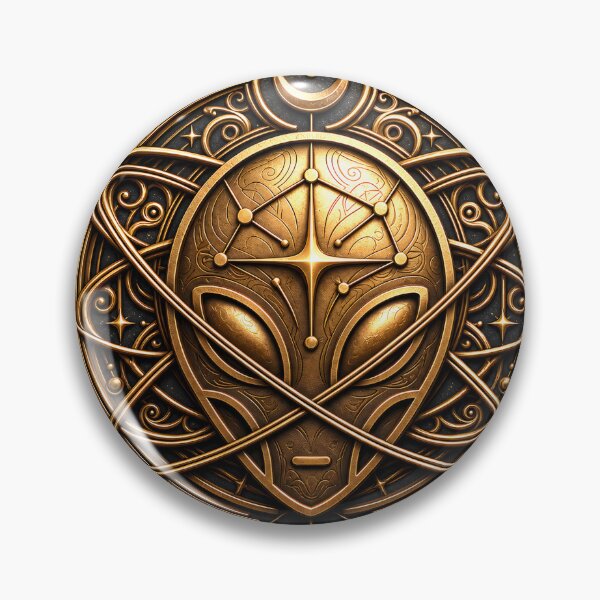 Item preview, Ancient Golden Alien designed and sold by mrachnichron.