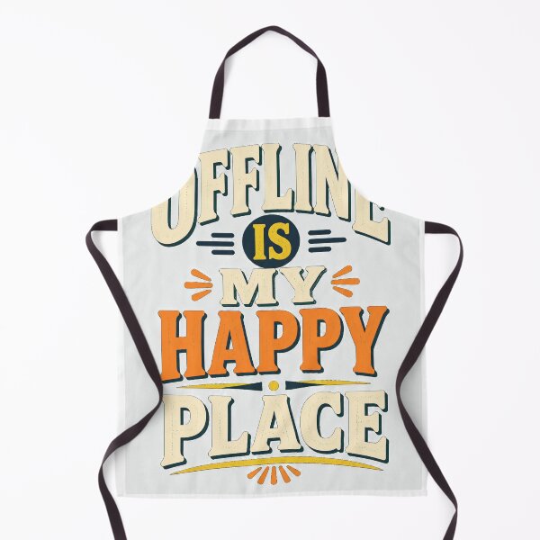 Item preview, Offline Is My Happy Place designed and sold by good-graffity.