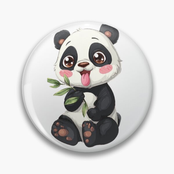 Item preview, Cute Kawaii Panda Eating Bamboo designed and sold by Car23314.