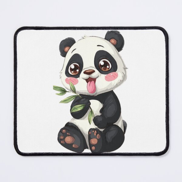 Item preview, Cute Kawaii Panda Eating Bamboo designed and sold by Car23314.