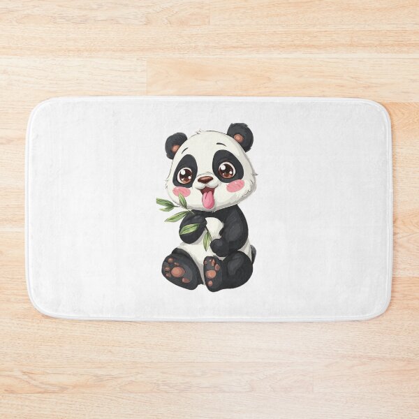 Item preview, Cute Kawaii Panda Eating Bamboo designed and sold by Car23314.