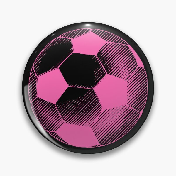 Item preview, Vintage Pink Soccer Football Art designed and sold by pattern-archive.