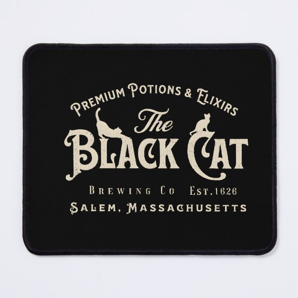 Item preview, The Black Cat Witchy Salem Est 1626 Halloween designed and sold by LASTIQUE-dd.