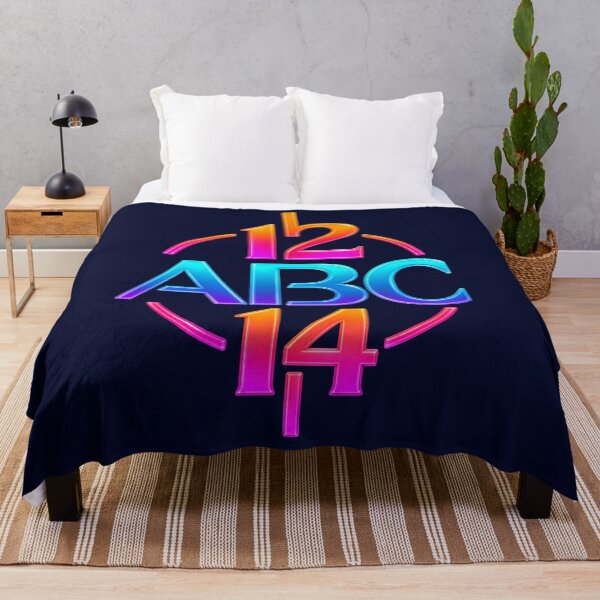 Item preview, Neon 12 ABC 14 Futuristic Typography – Colorful Retro Tech Design designed and sold by FatmaAhmed90.