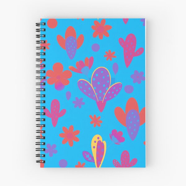 Item preview, Pop Art Cactus Pattern - Vibrant Neon Blue & Pink Desert Succulent designed and sold by AOCollections.