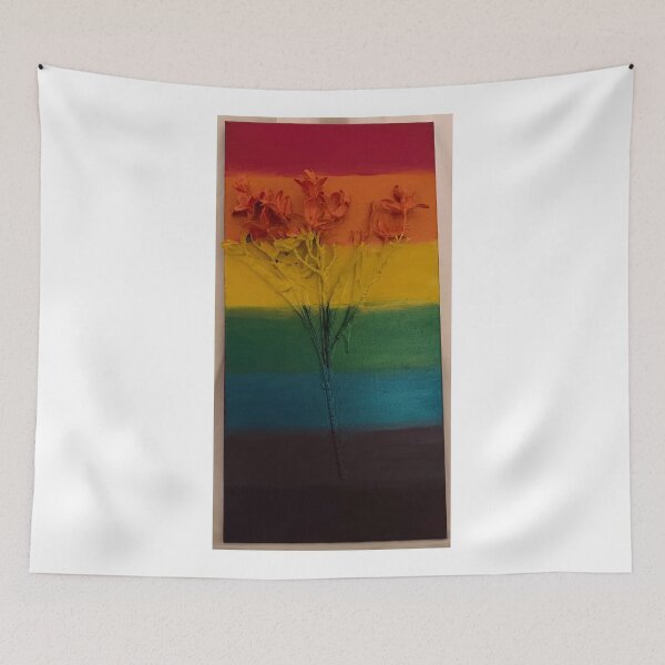 Item preview, Rainbow flowers no 2 designed and sold by Stilllifeshaken.