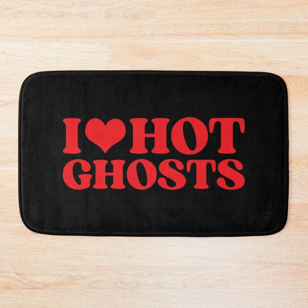 Item preview, I Heart Hot Ghosts I Love Hot Ghosts Halloween Last Minute Ideas designed and sold by CHEFANA-ART.