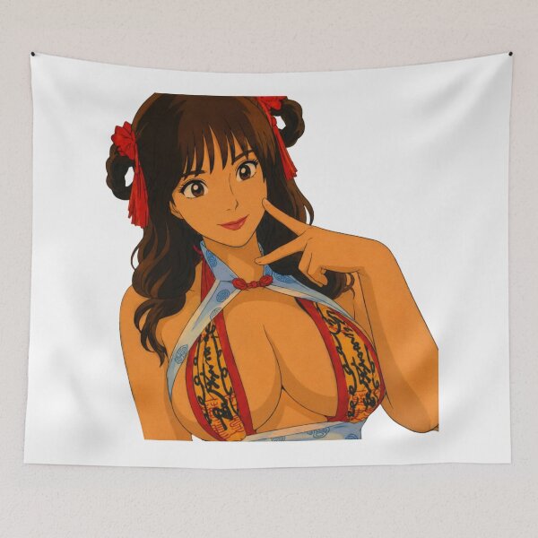 Item preview, Chinese Fashion Pin-Up – Retro Cartoon Girl designed and sold by  Hollow Moon Studios..