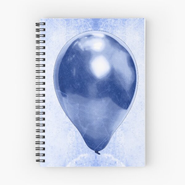 Item preview, Lone Blue Party Balloon Dark Melancholy Solitude Art designed and sold by Ghoul Enterprises.