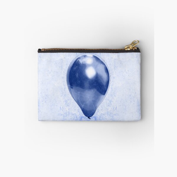Item preview, Lone Blue Party Balloon Dark Melancholy Solitude Art designed and sold by Ghoul Enterprises.