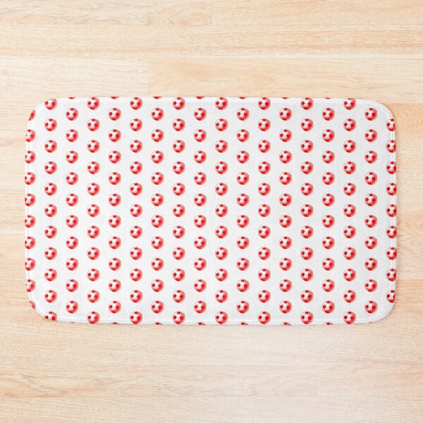 Item preview, Vintage Red Soccer Football Art designed and sold by pattern-archive.