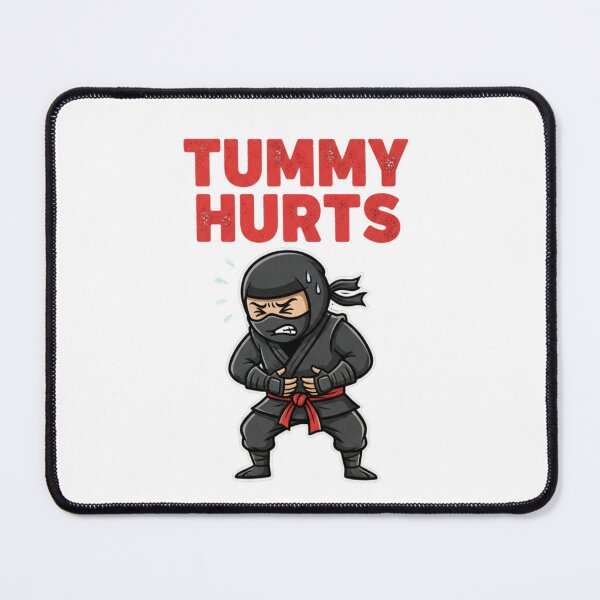 Item preview, Tummy Hurts designed and sold by purepisces.