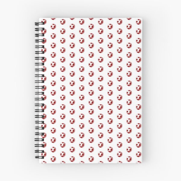 Item preview, Vintage Dark Red Soccer Football Art designed and sold by pattern-archive.
