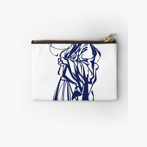 Item preview, Dangun, Korean deity - Blue Abstract Art designed and sold by shadow-bloom.