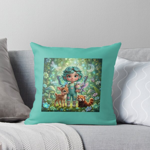 Item preview, ​The Magical Girl of the Enchanted Forest. designed and sold by JoyNest = "The nest of joy".