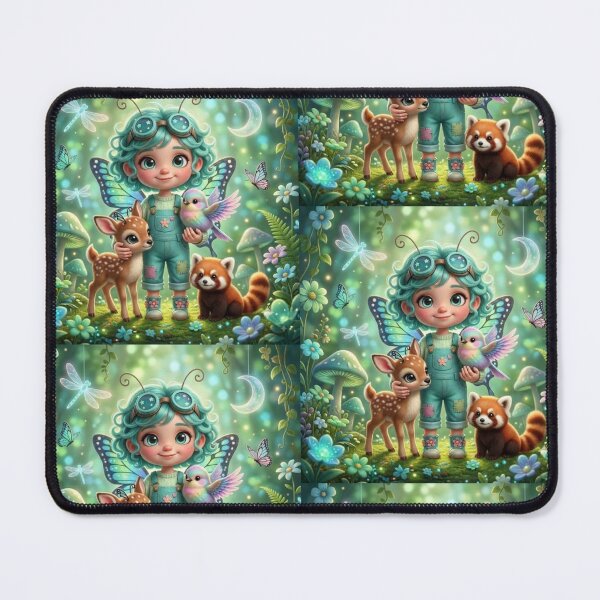 Item preview, The Magical Girl of the Enchanted Forest. designed and sold by JoyNest = "The nest of joy".