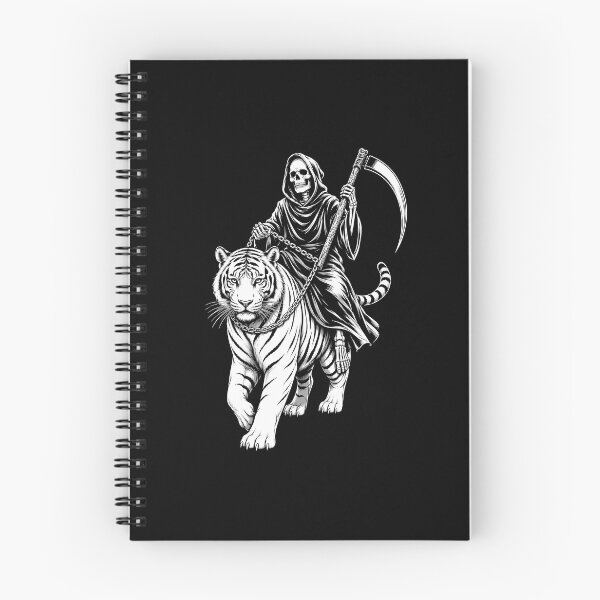 Item preview, Grim Reaper Riding on Tiger designed and sold by gunaone-design.