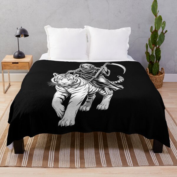Item preview, Grim Reaper Riding on Tiger designed and sold by gunaone-design.
