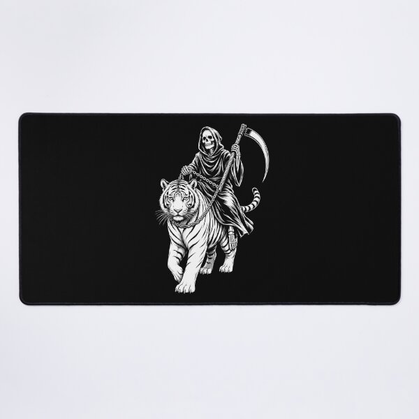 Item preview, Grim Reaper Riding on Tiger designed and sold by gunaone-design.