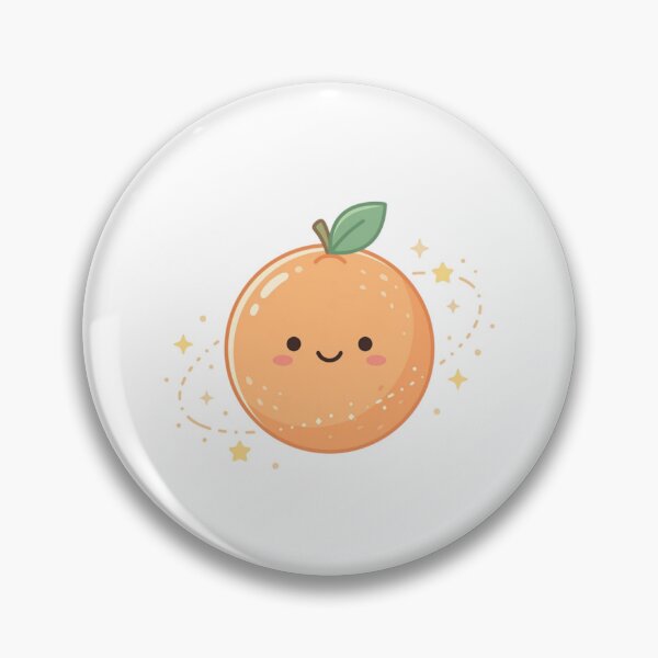 Item preview, Cute Kawaii Orange Planet designed and sold by ajamzbox.
